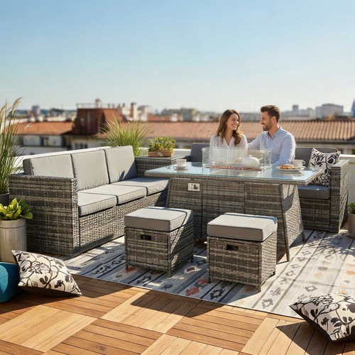 Seater rattan furniture - rattan, set