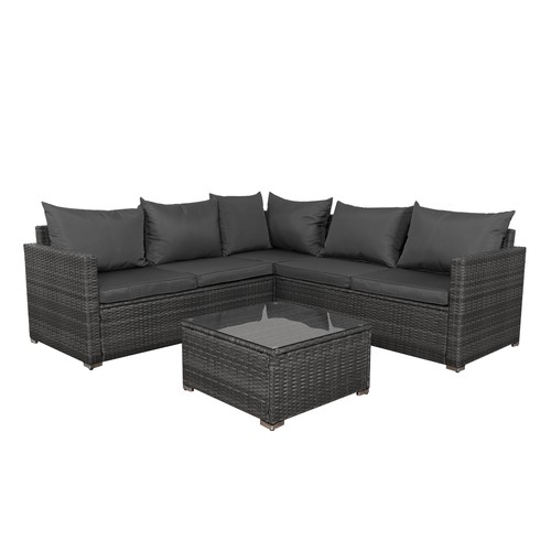 Seater rattan furniture set - seater,
