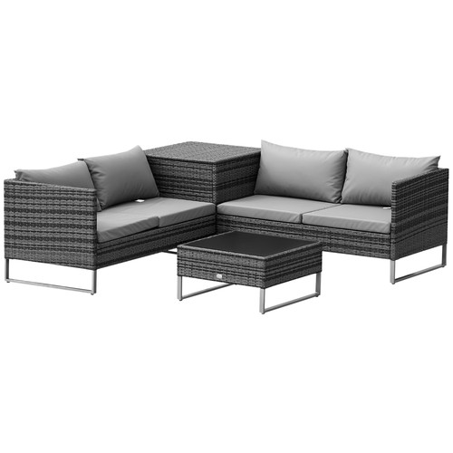 Outsunny rattan garden - rattan,