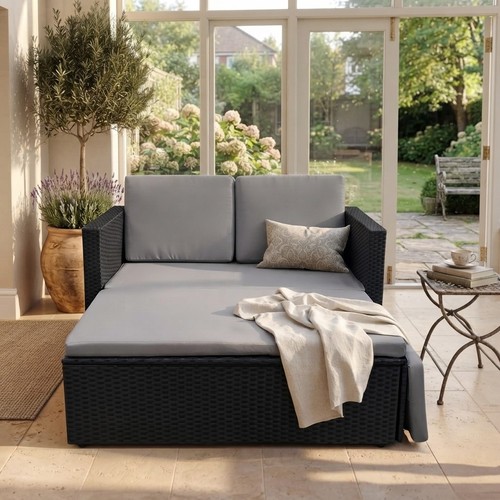 Elegant love bed - bed, garden
