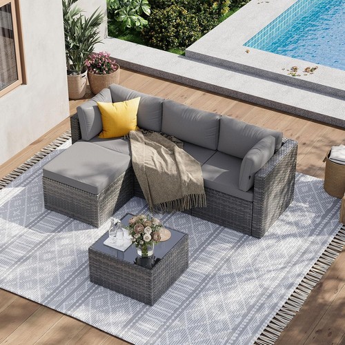 Seater rattan garden - seater,