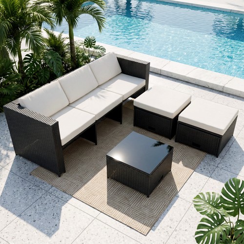 Seats rattan garden - 5,