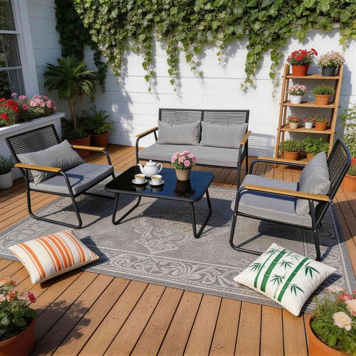 Birchtree garden furniture set - garden,