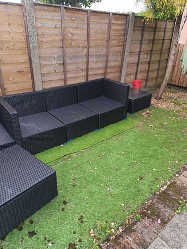 Ratten furniture used - ratten,