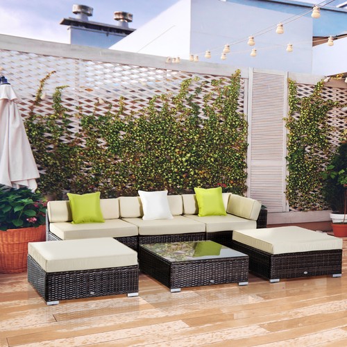 New 6pc rattan - new,