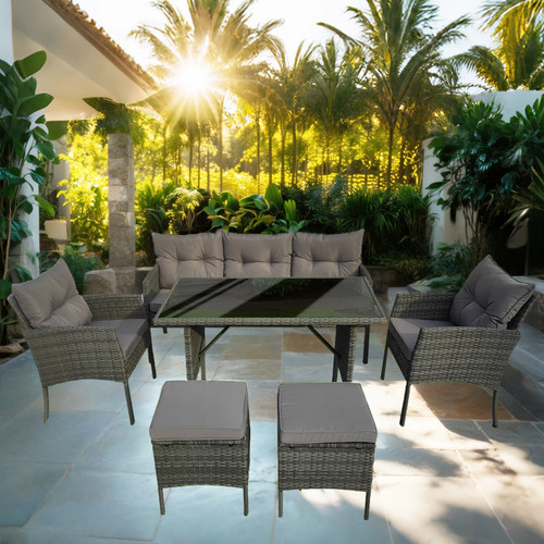 Rattan garden furniture - rattan,