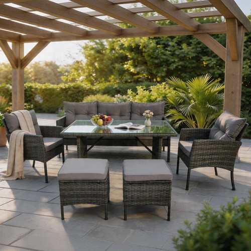 Seater rattan garden - seater,