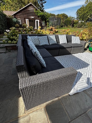 Ikea rattan seat corner - 6,