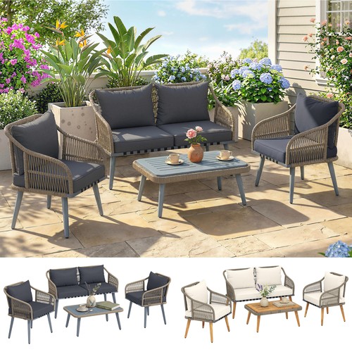 Rattan furniture set w - 4, pc