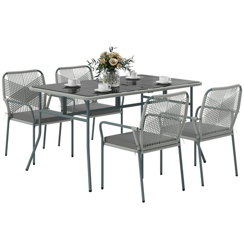 Outsunny piece rattan - outsunny, pe