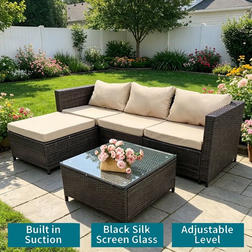 Seater rattan garden - seater,