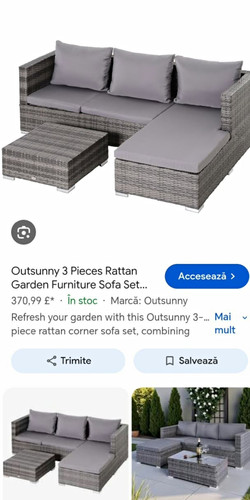 Outsunny piece rattan wicker - 3-piece, rattan/wicker