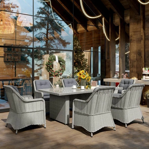 Seater rattan garden - 6,