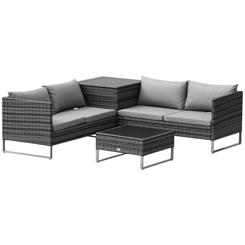 Outsunny rattan garden - rattan,