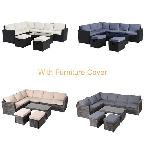Seater rattan garden - 8,