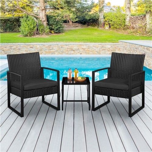 Piece rattan patio - patio, furniture