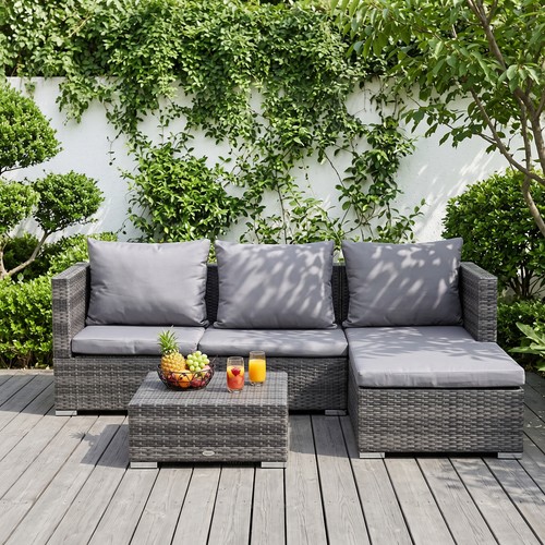 3pc rattan garden - rattan,