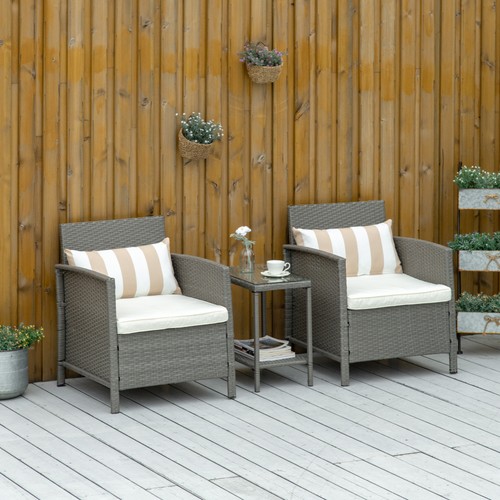 Pieces rattan bistro - 3,