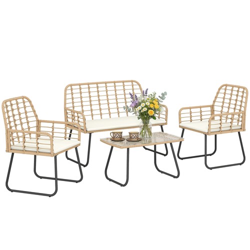 Outsunny rattan garden - rattan,