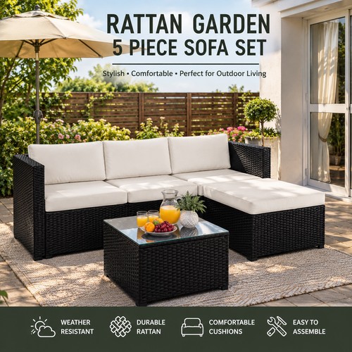 Rattan garden furniture - rattan,