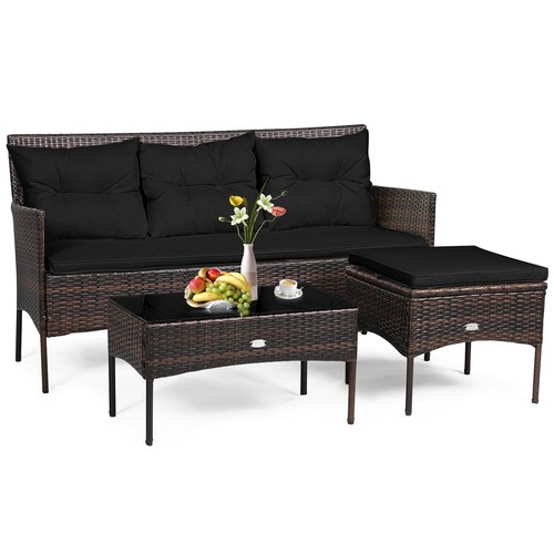 Piece patio conversation set - conversation,