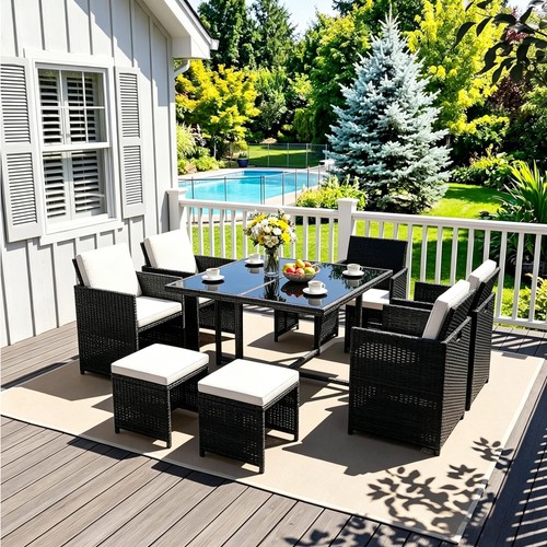 Seater cube rattan - 8,